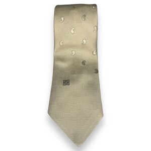 Vintage Givenchy Gentlemen Paris Tan Necktie
